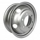 Topu (SRW)  R16x5.5 6x170 ET106 CB130 Silver с вентилем, 1000 кг