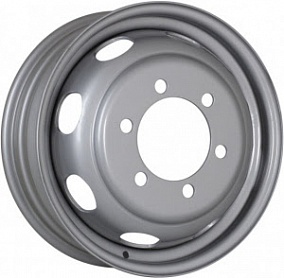 Gold Wheel Экстра 16*5,5 6*170 D130 ET102 Silver 1300кг
