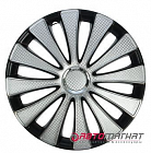 Колпак декоративный R16 GMK БЕЛЫЙ SUPER BLACK